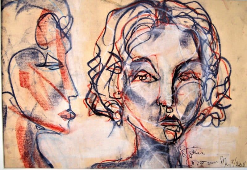 Steven Corcoran drawing, May 2011