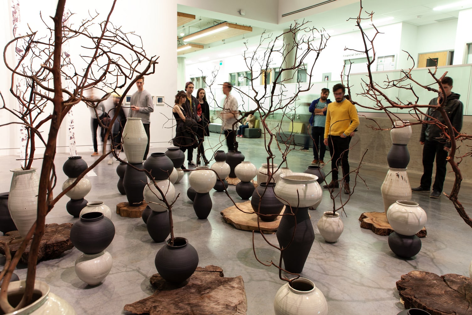 The Show Opening night featuring an exhibition of ceramics