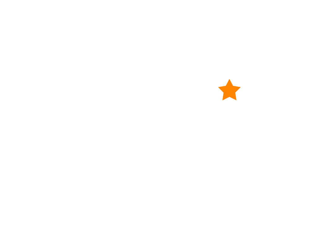 Vancouver map with star showing Emily Carr University's location.