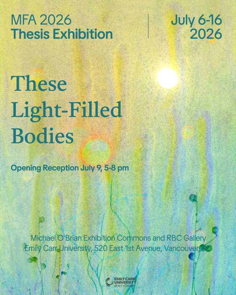 These Light-Filled Bodies | MFA 2026 Thesis Exhibition Opening Reception