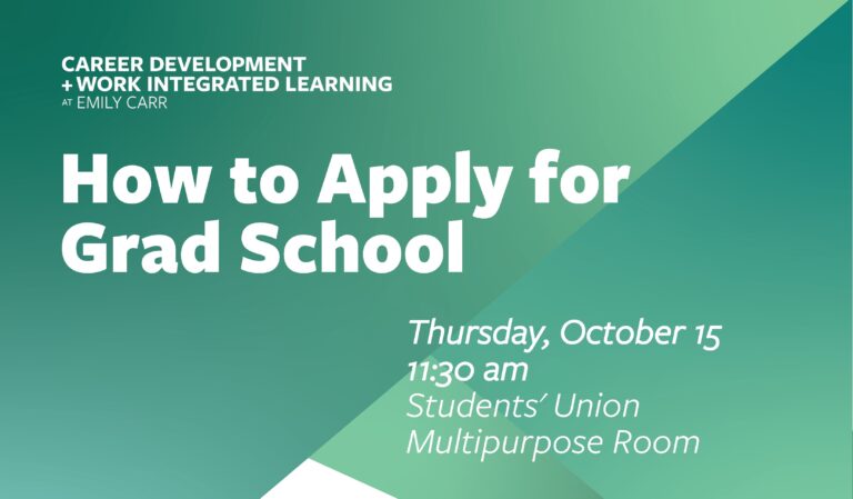 How to Apply for Grad School